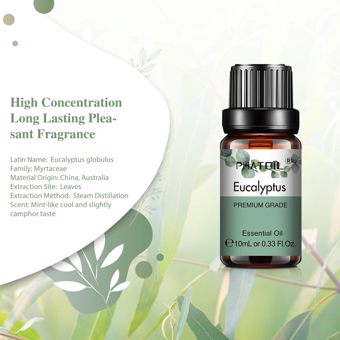 Coffret Huile Essentielles 6pcs (PHATOIL) - BAINEA